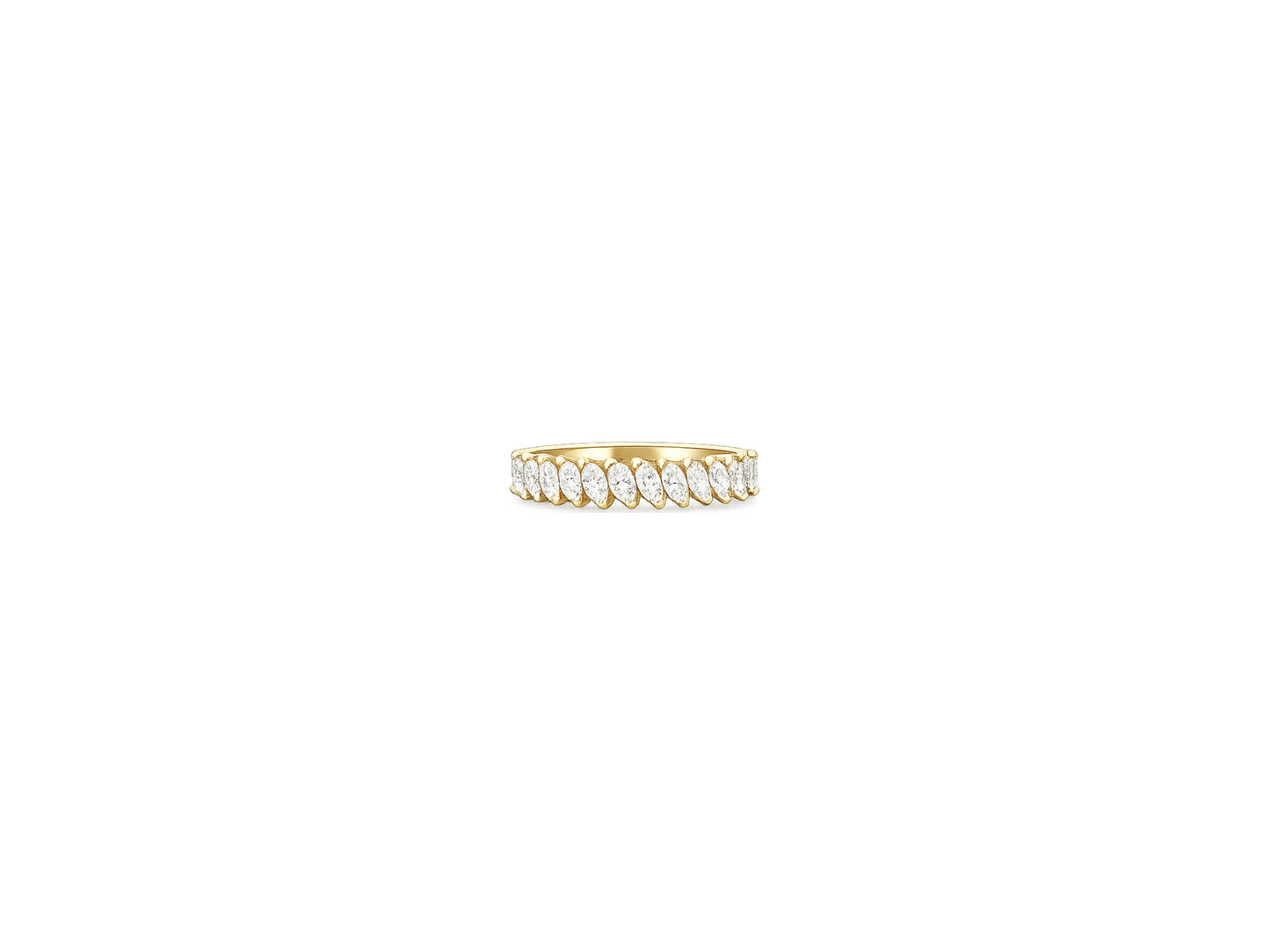 Marquise Diamond Band