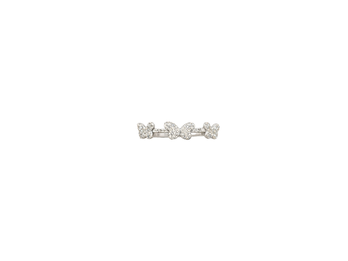 Pavé Diamond Butterfly Band