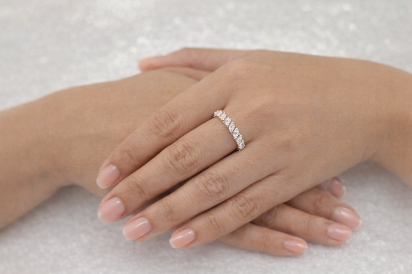 Marquise Diamond Band
