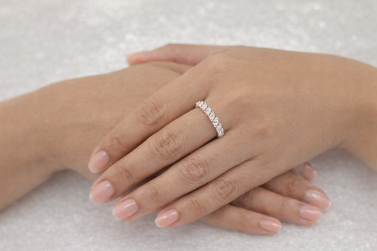 Marquise Diamond Band