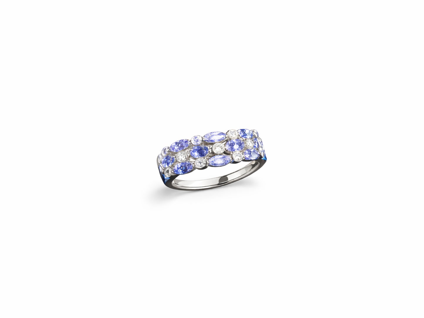 Tanzanite Diamond Eternity Ring