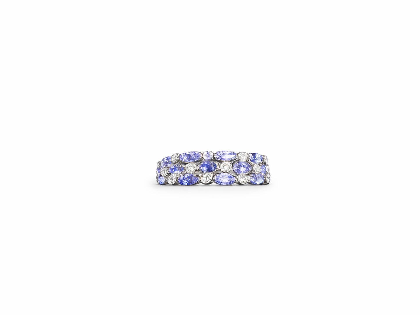 Tanzanite Diamond Eternity Ring