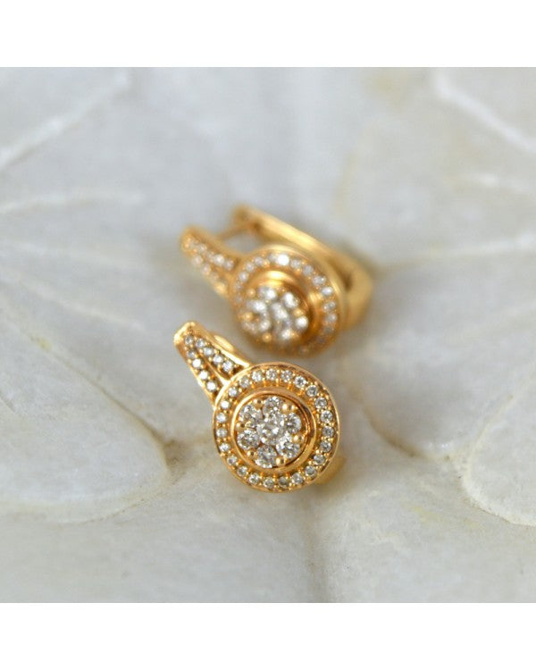 Diamond Gold Earrings